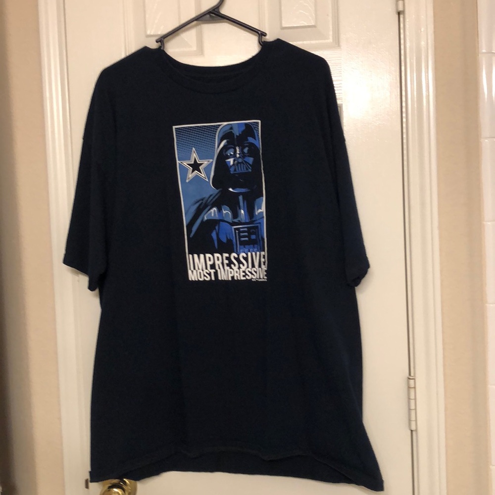 Dallas Cowboy Darth Vader tee